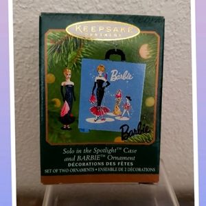 🎤Solo in the spotlight Barbie case and Barbie ornament 🎤